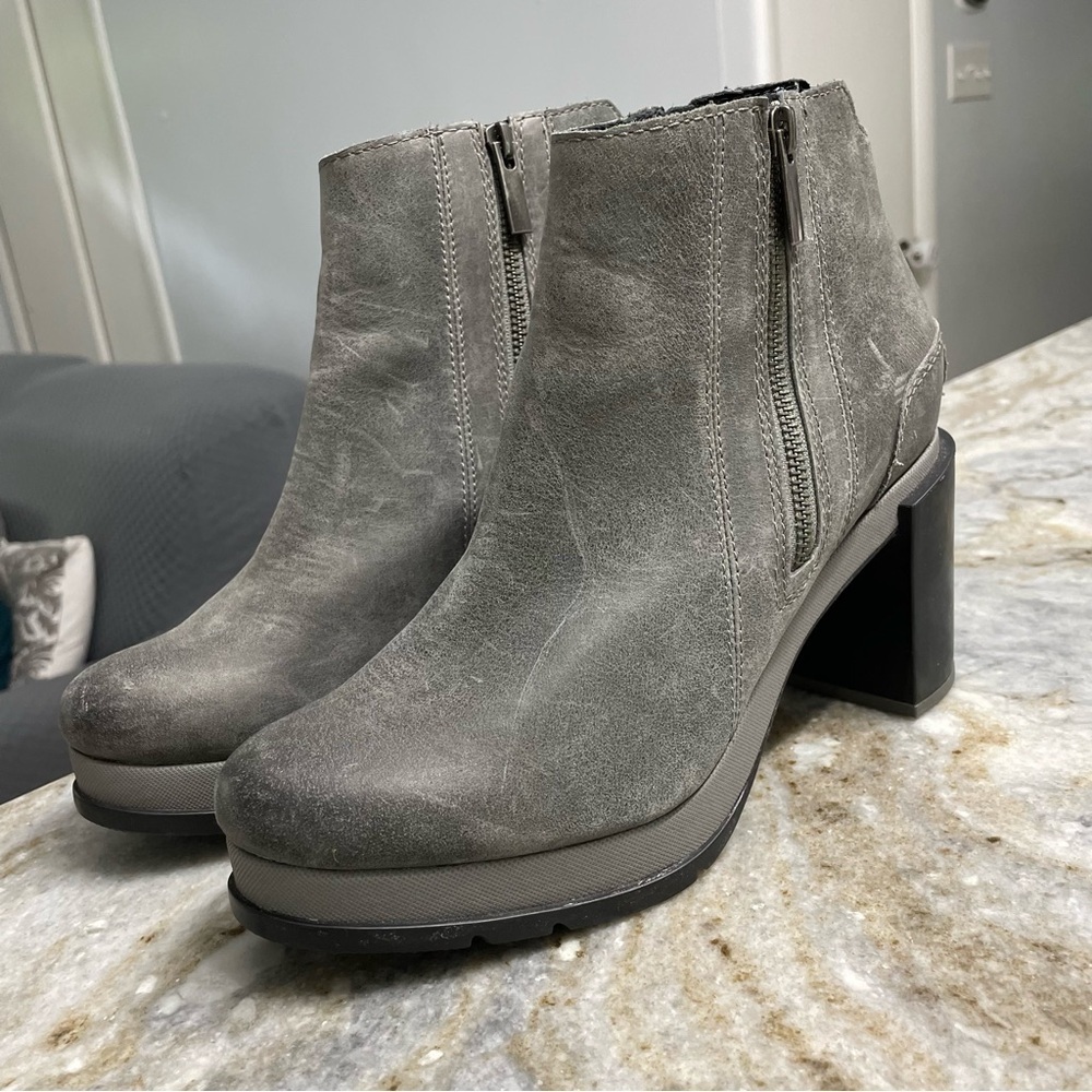 Sorel Blake Bootie Quarry Gray Women’s Size 9.5 NL3302-245